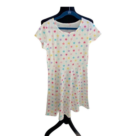 The Children’s Place A-Lined Little Girl Dresses Size 7/8 Lot of 2 [Orange and W - Picture 2 of 8